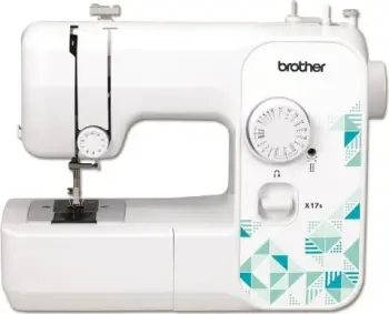 Makine qepëse Brother X17s, mekanike, e bardhë