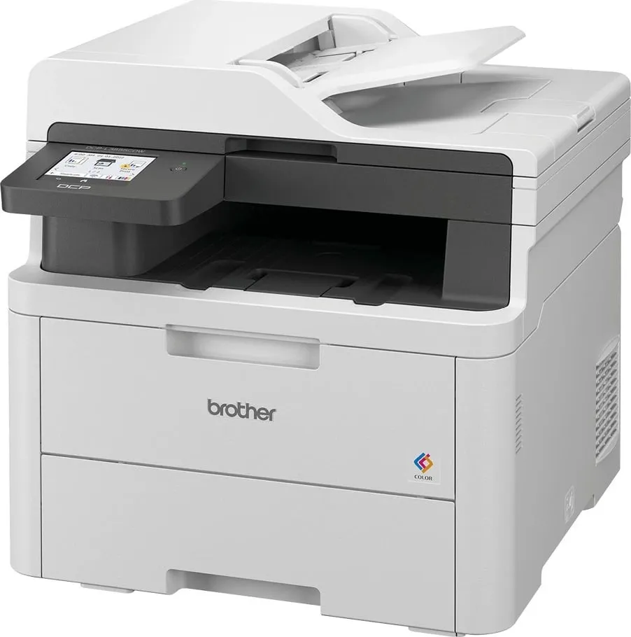 Printer laser Brother DCP-L3555CDW, ngjyrë, A4, Wi-Fi, gri - 3