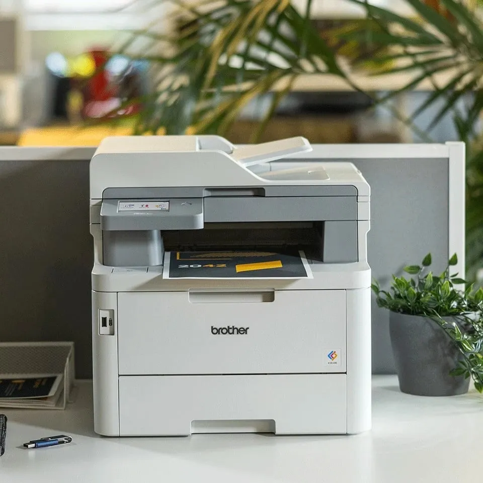 Printer multifunksional Brother MFC-L8390CDW, LED, printim me ngjyra, A4, i bardhë - 4