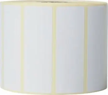 Rrotull etiketa Brother DK, 76x26mm, 1900 etiketa, e bardhë