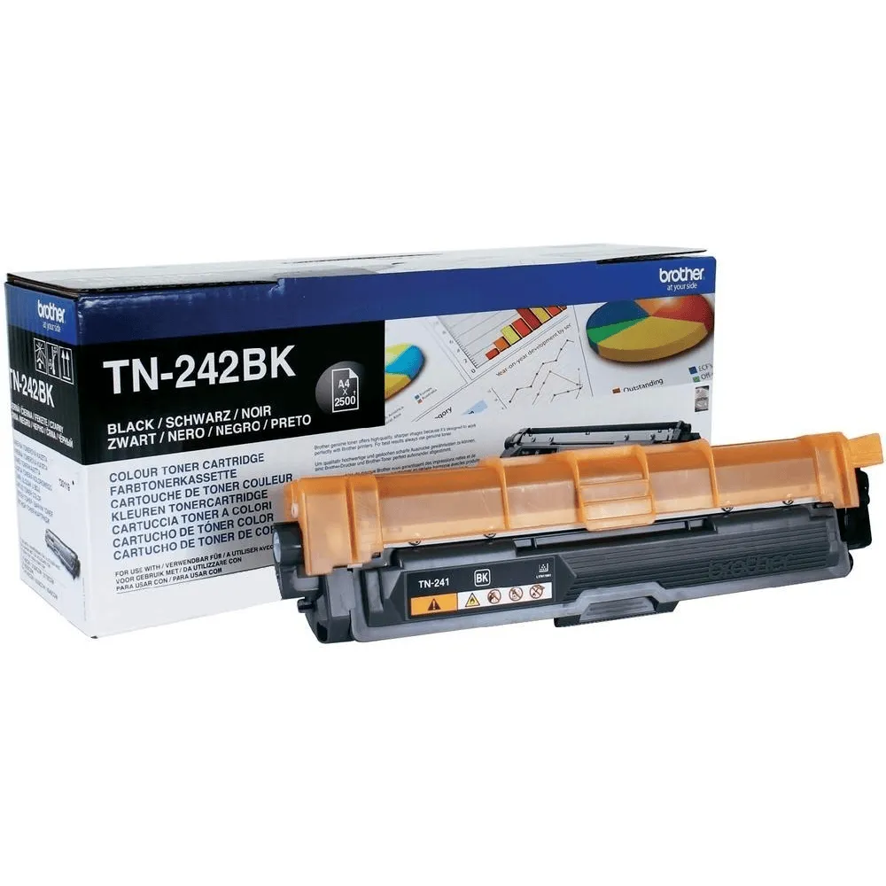 Toner Brother TN-242BKTWIN rendiment 2500 faqe set dysh zi - 1