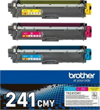 Toner Brother TN-241CMY multipack 3x 1400 faqe, Cyan Magenta Yellow