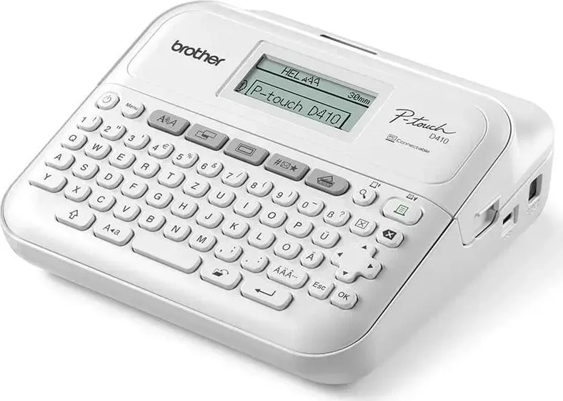 Printer etiketa Brother PT-D410, USB, Bluetooth, gri - 3