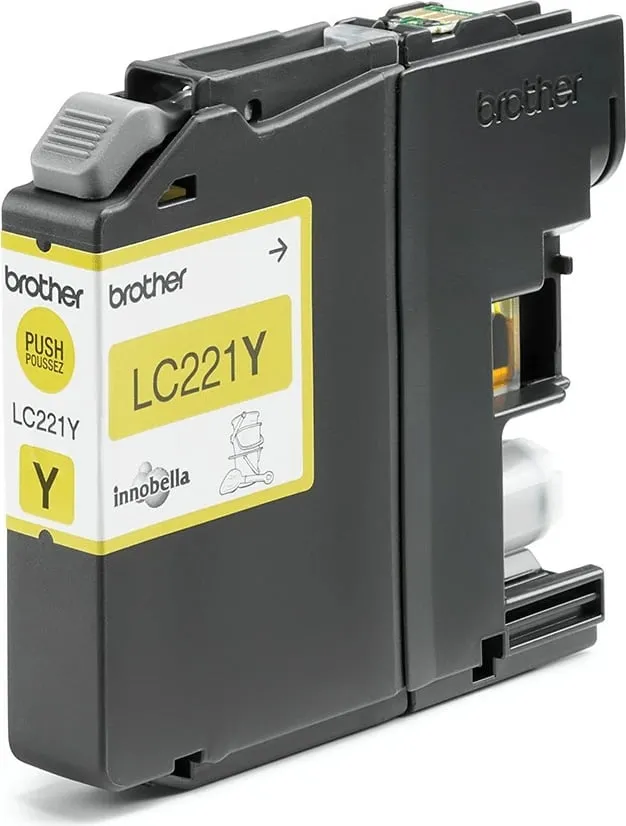 Toner Brother LC221Y, 260 faqe, Ngjyrë e verdhë - 3