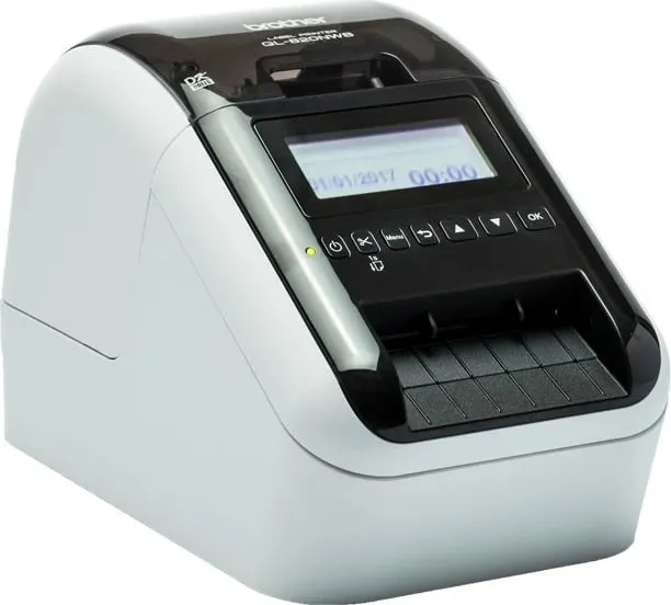 Printer etiketa Brother QL-820NWBVMXX1, Wi-Fi, Bluetooth, bateri e integrume - 4