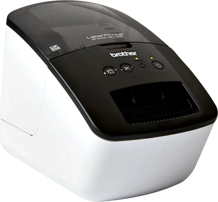 Printer etiketa Brother QL-700, direct thermal, 300x300 DPI, 150mm/sec, zi/bardhë - 3
