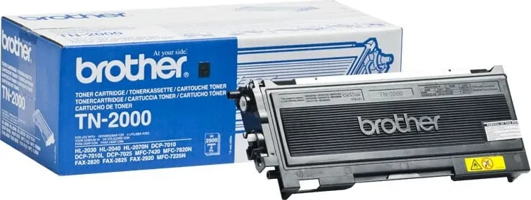 Toner Brother TN-2000, 2500 faqe, 1 copë, E zezë - 1