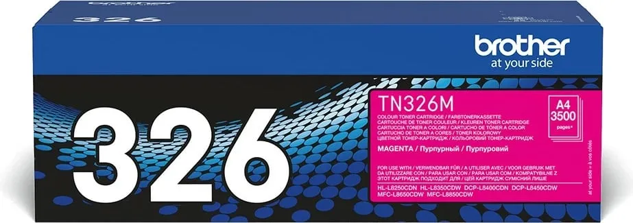 Toner Brother TN-326M, 3500 faqe, Magenta, 1 copë - 1