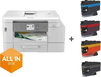 Printer Brother MFC-J4540DW, Inkjet, Ngjyrë, 4800 x 1200 DPI, A4, Printim Direkt, Bardhë