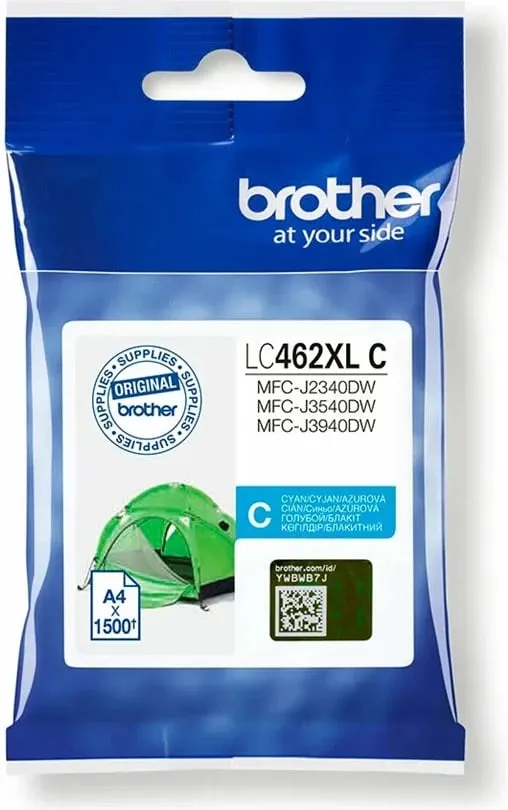 Ngjyrë Brother LC-462XLC, cyan - 2