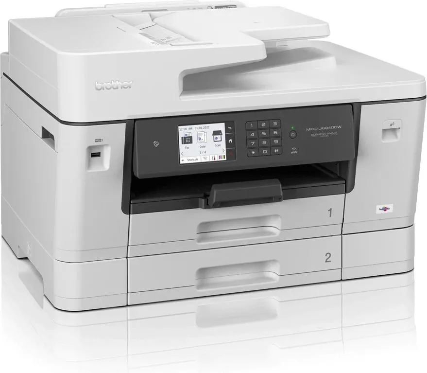 Pajisje multifunksionale Brother MFC-J6940DW, A3, Wi‑Fi Ethernet, e bardhë - 3