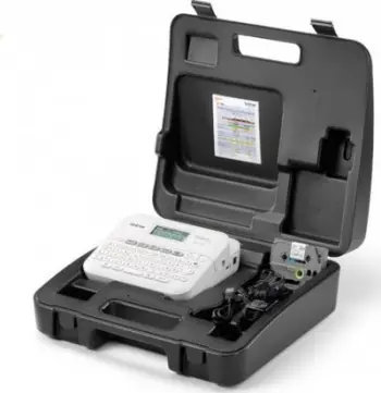 Printer etiketa Brother PT-D410VPYJ1, USB Bluetooth, me tastierë QWERTY