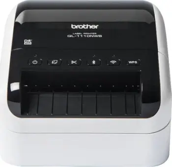Printer etiketa Brother QL-1110NWBC, 300x300 DPI, 110 mm/s, i bardhë e zi