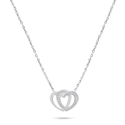 Qafore Brilio Silver Heart NCL83W - 1