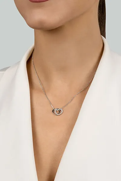 Qafore Brilio Silver Heart NCL83W - 3