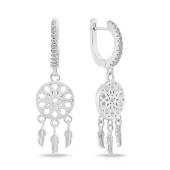 Vathё Brilio Silver Dream Catcher EA733W