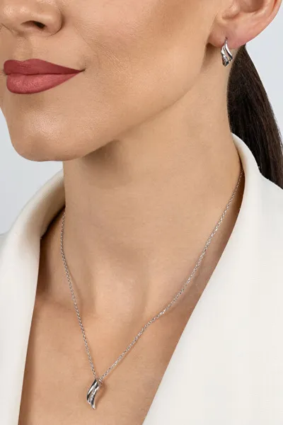 Set për femra Brilio Silver, të argjendtë/ transparente - 5
