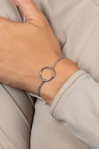 Byzylyk për femra Brilio Silver sBS3307, i argjendtë