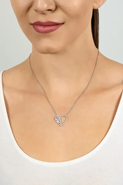 Qafore Brilio Silver Heart NCL34W - 3