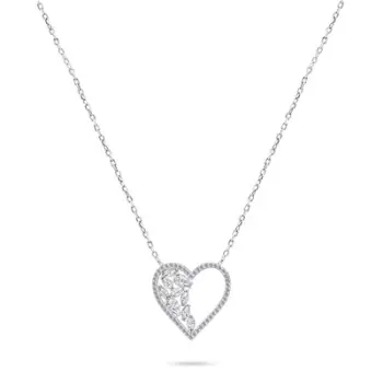 Qafore Brilio Silver Heart NCL34W