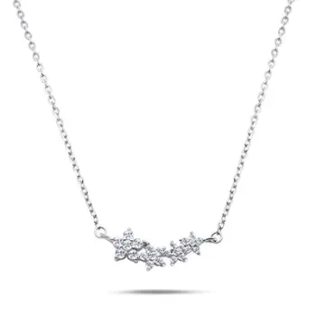 Qafore Brilio Silver Flowers NCL02W