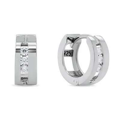 Vathё Brilio Silver Hoop EA214W - 1