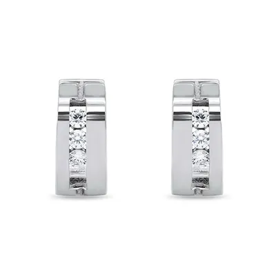 Vathё Brilio Silver Hoop EA214W - 2