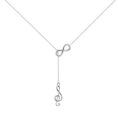 Qafore për femra Brilio Silver NCL25W, 47 cm, e argjendtë - 1