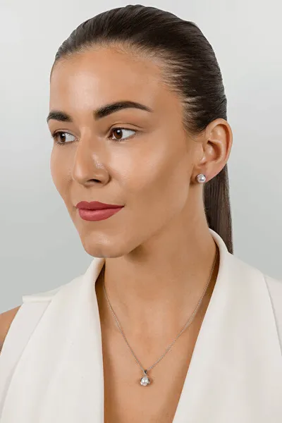 Set aksesorё Brilio Silver SET229W, vathё + varёse - 6