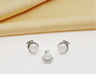 Set aksesorё Brilio Silver SET229W, vathё + varёse - 7