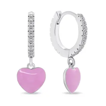 Vathё Brilio Silver Heart EA761WP