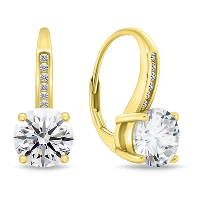 Set asksesorë për femra Brilio Silver sBS3757 Vathë + Qafore, artë - 2