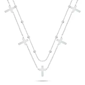 Qafore për femra Brilio Silver NCL157W, e argjendtë