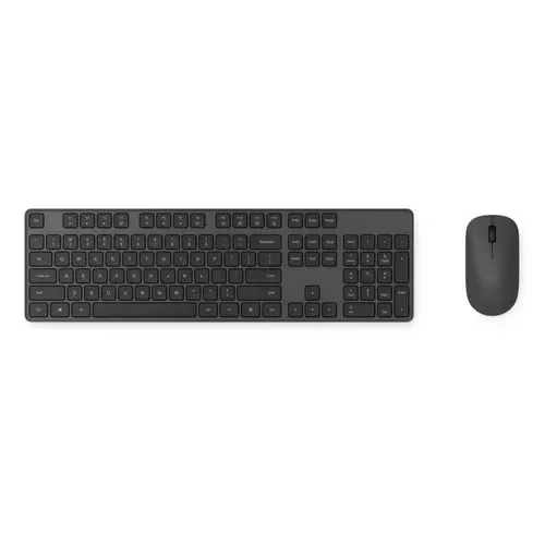 Set tastierë dhe maus Xiaomi, 2.4GHz, 104 taste, e zezë - 1
