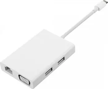 Docking Station Xiaomi Mi ZJQ04TM USB-C, i bardhë