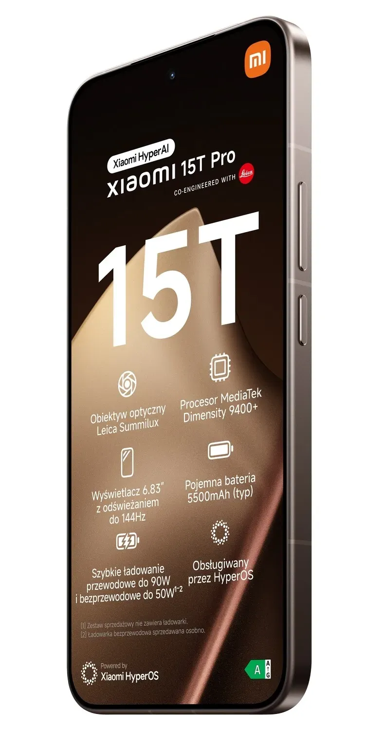 Celular Xiaomi 15T Pro, 6.83", 12/1024GB, Mocha Gold - 2