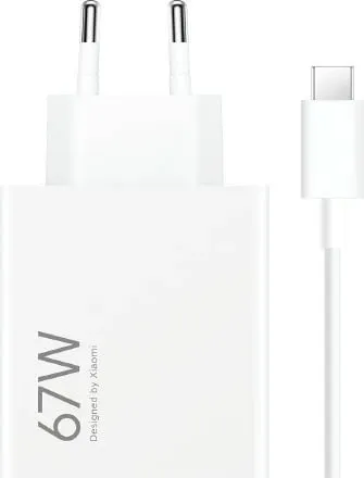 Karikues Xiaomi, 67W, i bardhë + kabllo USB-C, e bardhë - 1