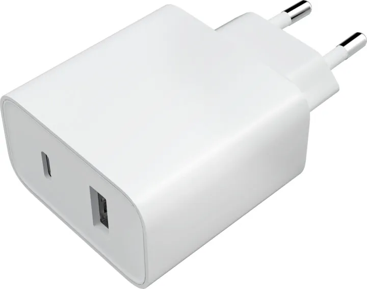 Karikues Xiaomi, USB-A, USB-C, 33W, i bardhë - 1