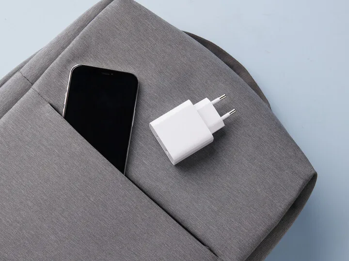Karikues Xiaomi, USB-A, USB-C, 33W, i bardhë - 6