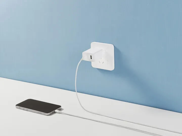 Karikues Xiaomi, USB-A, USB-C, 33W, i bardhë - 8
