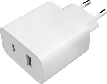Karikues Xiaomi, USB-A, USB-C, 33W, i bardhë