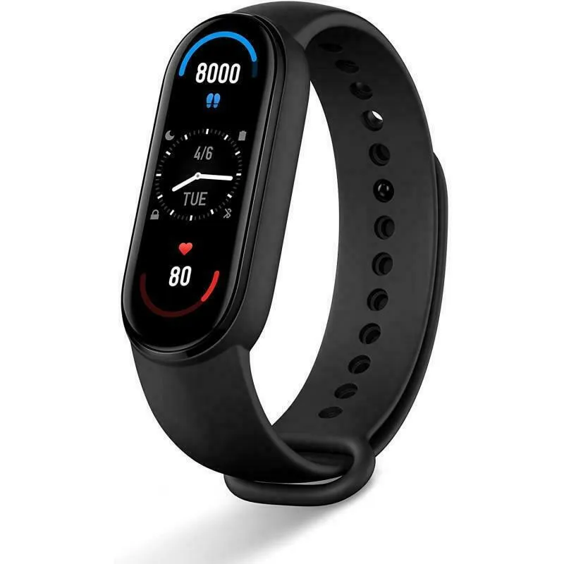 Orë e mençur Xiaomi mi band 7, 1.62' bluetooth, Amoled 180mah, e zezë - 2