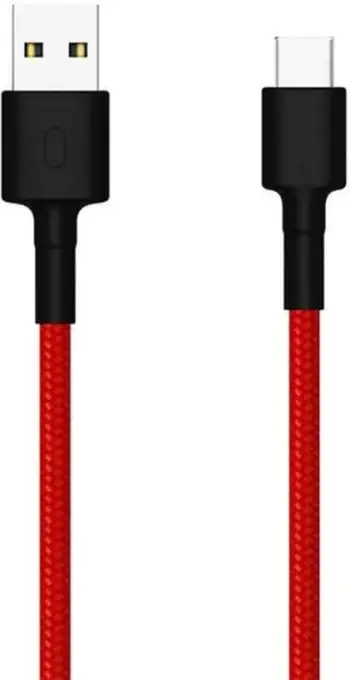 Kabllo Xiaomi Mi Type-C, e kuqe