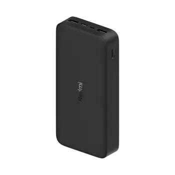 Powerbank Xiaomi Redmi 20000mAh, 18W, karikim i shpejtë, i zi