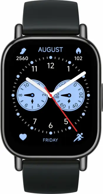 Smartwatch Xiaomi Redmi Watch 5 Lite, 4.98 cm, AMOLED, GPS, e zezë