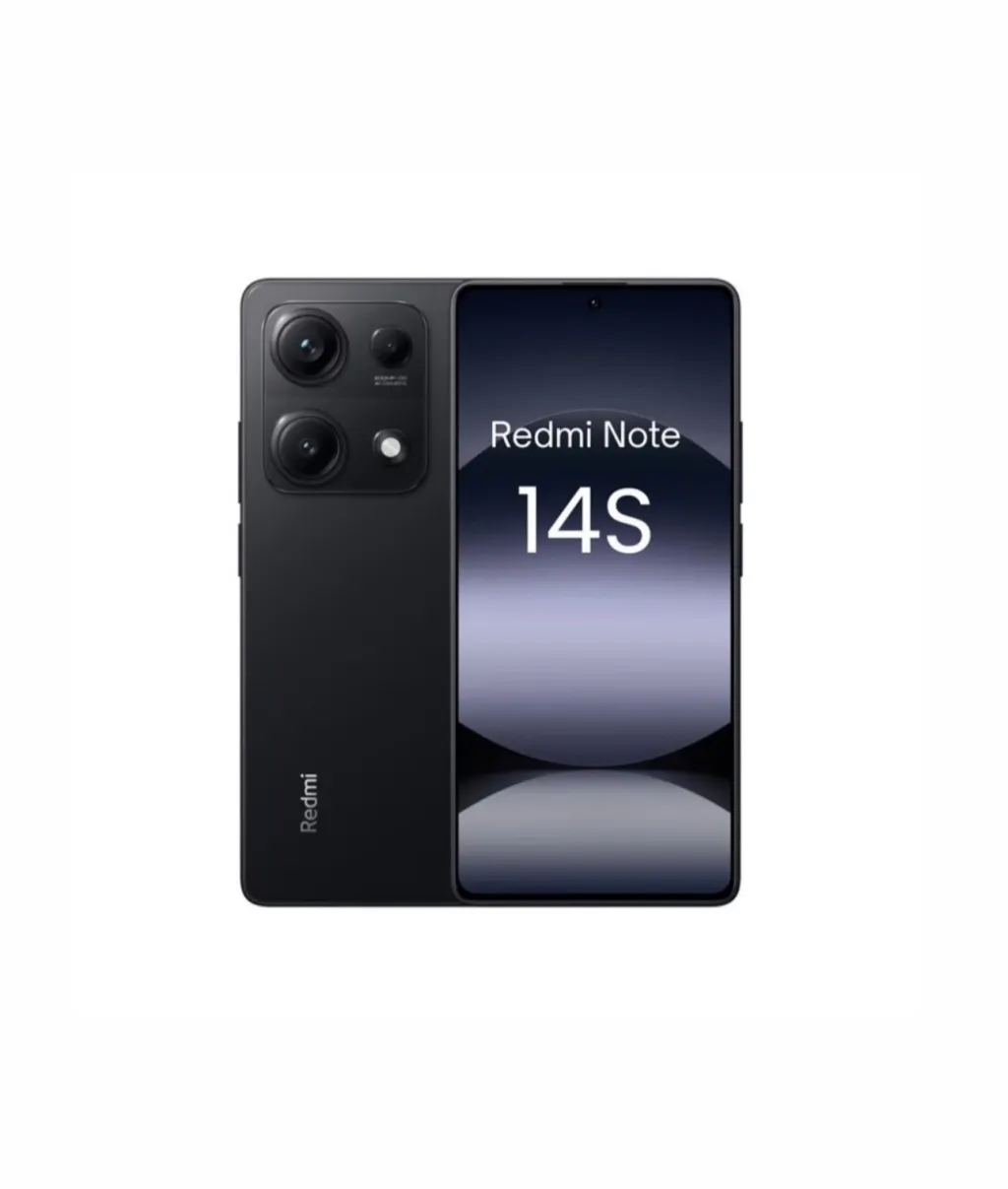 Celular Xiaomi Redmi Note 14S, 8/256GB, Dual SIM, e zezë - 1