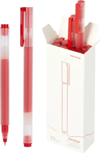 Set stilolapsa xhel Xiaomi High Capacity BHR8863GL, 10 copë, ngjyrë e kuqe