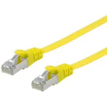 Kabllo për rrjet / Equip Patch Cable Cat6A U/UTP / 2xRJ45 / 2.00m / LSZH / Polybag – Verdhë
