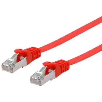 Kabllo për rrjet / Equip Patch Cable Cat6A U/UTP / 2xRJ45 / 2.00m / LSZH / Polybag – Kuqe