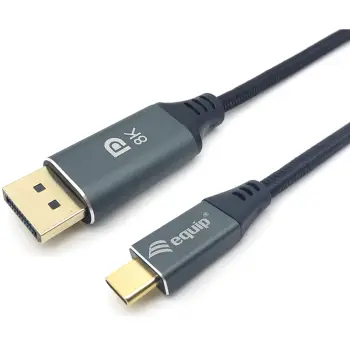 Kabllo USB Type-C në DisplayPort Equip 2m, 8K, gri